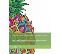 Livre de Coloriage Mandalas Fruits et Légumes: Volume 1 (De A à C) - 50 Motifs Larges Faciles à Colorier, Bilingue (Français/Anglais) et Classé par Ordre Alphabétique + Pages Bonus pour Dessiner