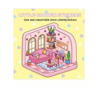Livre de Coloriage Mignon | Autocollants Coloriage Super Mignon Petit Coin - Art Et Artisanat Confortable, Livre De Coloriage Confortable, Coloriages Esthétiques Pour La Relaxation Parfait Pour Les