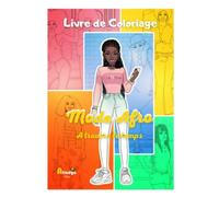 Livre de coloriage - Mode Afro à travers le temps - Fashion - Adolescentes et Femmes: Stylisme - Silhouettes de mode à compléter - 50 pages