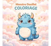 Livre de coloriage - monstres mignons: 40 illustrations de monstres adorables pour un coloriage relaxant (Enfants, adolescents et adultes)