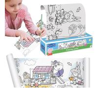 Livre de coloriage - Peppa Pig - Rouleau créatif - Papier de haute qualité - Pour enfants - Mixte