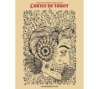 Livre de coloriage pour adultes Cartes de tarot 3