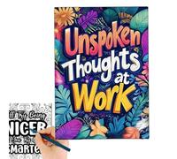 Livre de coloriage pour adultes, livre de peinture créatif | Partager les émotions et les réflexions 20 pages livres de coloriage recto simple face livre détendu pour femmes, hommes, adultes