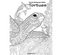 Livre de coloriage pour adultes Tortues 1