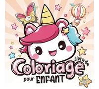 Livre de Coloriage pour Enfant 3 à 8 ans: 40 dessins féeriques à colorier - Pour fille & garçon