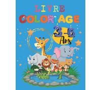LIVRE DE COLORIAGE POUR ENFANTS DE 3 à 6 ans: Un livre de coloriage qui stimule la créativité de votre enfant. Animaux domestiques et sauvages à colorier.