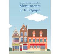 Livre de coloriage pour enfants Monuments de la Belgique