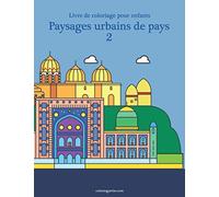 Livre de coloriage pour enfants Paysages urbains de pays 2