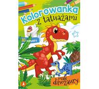 Livre de coloriage pour tatouages SKRZYAT. Petits dinosaures 74758