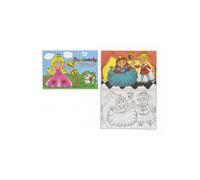 Livre de coloriage Princesses 21x15cm 8 feuilles A5