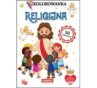 Livre de coloriage religieux avec autocollants