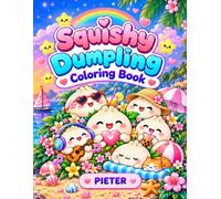 Livre de coloriage Squishy Dumpling: coloriages adorables à collectionner et à colorier