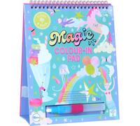 Livre de coloriage sur l'eau avec crayon Pays imaginaire - (Livre de coloriage pour enfants)