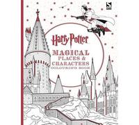 Livre de coloriage sur les lieux et personnages magiques de Harry Potter
