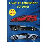 LIVRE DE COLORIAGE VOITURES: 50 PAGES DE COLORIAGE UNIQUE POUR ENFANTS