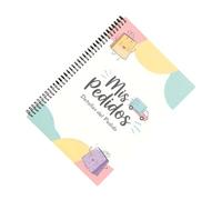 Livre de commande de travail | Suivi espagnol des achats | Carnet pour le suivi des commandes | Pour petites entreprises, bureau, restaurant, cuisine, personnel de service,
