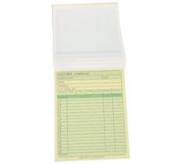 Livre de Commandes en Papier pour Suivi Commercial | Registre de Caisse, Formulaires de Reçus et Commandes, pour Boutiques, Marchés et Foires Artisanales