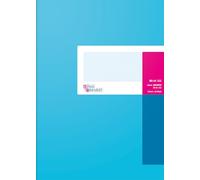 Livre de comptabilité A4 40 feuilles ligné avec housse