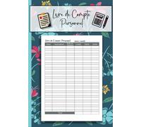 Livre De Compte Personnel: Cahier pour Gérer votre recettes-dépenses mensuelles et gestion du budget familial-52