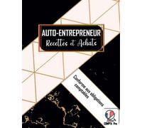 Livre De Compte Recette Dépense: Carnet De Tenue De Compte Conforme aux Obligations Comptables des Micro BIC - Micro BNC | Cahier Recette Depense Facile A Remplir | Design Noir Doré et Rose