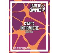 Livre de Comptes Infirmière Libérale: Cahier de comptes pour infirmière libérale, Suivi mensuel des recettes, dépenses, kilomètres, planning et administratif