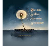 Livre de Condoléances - Une Âme s’élève, un Cœur s’enracine, Pissenlit et Racines, 120 Pages Blanches pour Hommages et Souvenirs