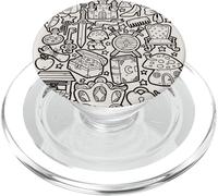 Livre de Contes de fées Fairy Tale Doodles Fantasy Magic PopSockets PopGrip pour MagSafe