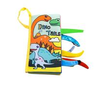 Livre De Cosplay En Tissu Doux Pour Nouveau-Né, Hochets Pour Bébé, Jouets Éducatifs Style Animal, Suspendus, Livre En Tissu, Livraison Directe