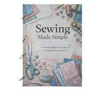 Livre de couture simple pour comprendre les tissus et créer des projets faciles pour débutants, modèles de couture pour débutants, adultes et adolescents