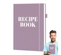 Livre de cuisine, journal de recettes pour vos propres recettes, carnet personnel du journal de recettes, gardien des recettes esthétiques, livre de recettes familiales, livre de cuisine du cahier de