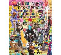 Livre de Découpage et Collage Éléments Absurde et Vaporwave: Une Collection Bizarre d'Éphémères Rétro-Futuristes, d'Éléments Scrapbooking Weirdcore ... Décalé pour Junk Journals et Médias Mixtes