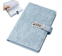 Livre de défi avec cadenas - Planificateur de budget à combinaison à 3 chiffres | Livre de défi avec enveloppe avec serrure pour débutants, couples, adultes, bureau à domicile, appartement, voyage