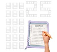 Livre de défi d'épargne - Classeur pour défis d'épargne | Kit de défi d'enveloppes pour espèces - Classeur budgétaire pour budget