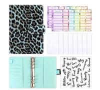 Livre de défi d'épargne - Planificateur budgétaire avec enveloppes pour espèces | Organiseur d'épargne amusant et facile, carnet de gestion de l'argent flexible pour le suivi des finances, la maison