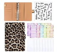 Livre de défi d'épargne - Planificateur budgétaire avec enveloppes pour espèces | Organiseur d'épargne amusant et facile, carnet de gestion de l'argent flexible pour le suivi des finances, la maison