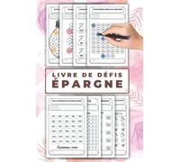 Livre de défis épargne: Un tracker budgétaire amusant et bien conçu pour les petits budgets afin d'économiser de l'argent de manière motivante et amusante.