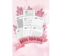 Livre de défis épargne: Un tracker budgétaire pratique pour économiser de l'argent de manière ludique et atteindre facilement vos objectifs financiers. Carnet de challenges épargne.