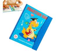 Livre de démonstration magnétique de fractions | Jeu de cercles fractionnaires | Activités éducatives pour les de 4 ans et plus | Groupe scolaire et maison