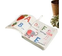Livre de dentition pour bébé, livre d'or interactif avec fonction de dentition, jouet coloré avec stimulation visuelle pour , maison, voiture, salon, chambre à coucher, balcon