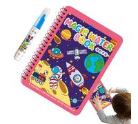 Livre de dessin à l'eau magique - Bloc d'activités réutilisable pour tout-petits, ensemble de stylos rechargeables, jeux de peinture sans gâchis, jouets éducatifs d'apprentissage | Fournitures artisti