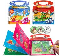 Livre De Dessin À L'eau Pour Enfants, Livre De Coloriage, Gribouillage Et Stylo, Peinture, Cadeau Éducatif Pour Garçons Et Filles, Planche À Dessin, Jouet De Peinture