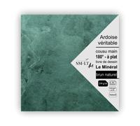 Livre De Dessin Ardoise Le Minéral Papier Brun 20x20cm 250gsm