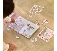 Livre de dessin magnétique Rosa Fairy Garden