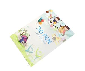 Livre De Dessin Pour Impression 3D - Modèle En Papier Épais, Conception Réutilisable | Guide De Gribouillage Coloré De 40 Motifs Avec Deux Panneaux Transparents | Outil Créatif De Pratique Du Dessin 3