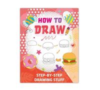 Livre de dessins étape par étape avec illustrations sur le thème des animaux coloriage pour les amateurs de peinture - facile à dessiner - Joli motif sur le thème des animaux