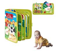 Livre de Feutre interactif, Jouet Bebe 1 an Busy Board Montessori, Contes en Feutre pour l'éducation précoce, Interaction Parent-Enfant + Jouet éducatif pour la Maternelle