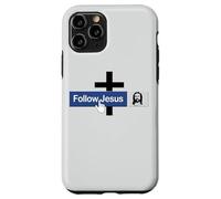 Livre de Foi « Follow Jesus Faith » - Croix chrétienne - Amour Christ Bible Coque pour iPhone 11 Pro