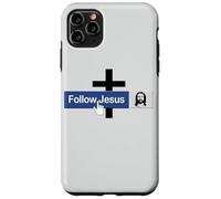 Livre de Foi « Follow Jesus Faith » - Croix chrétienne - Amour Christ Bible Coque pour iPhone 11 Pro Max