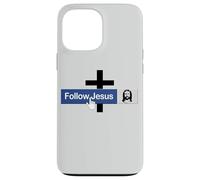 Livre de Foi « Follow Jesus Faith » - Croix chrétienne - Amour Christ Bible Coque pour iPhone 13 Pro Max
