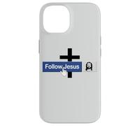 Livre de Foi « Follow Jesus Faith » - Croix chrétienne - Amour Christ Bible Coque pour iPhone 14